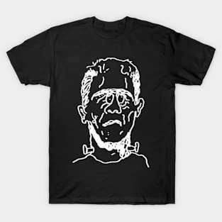 Frankenstein Drawing T-Shirt